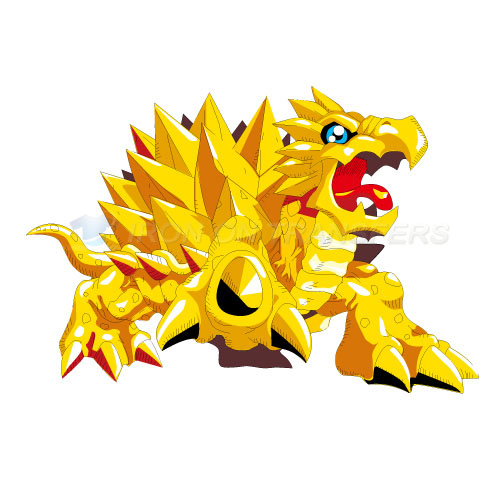 Digital Monsters Iron-on Stickers (Heat Transfers)NO.3548